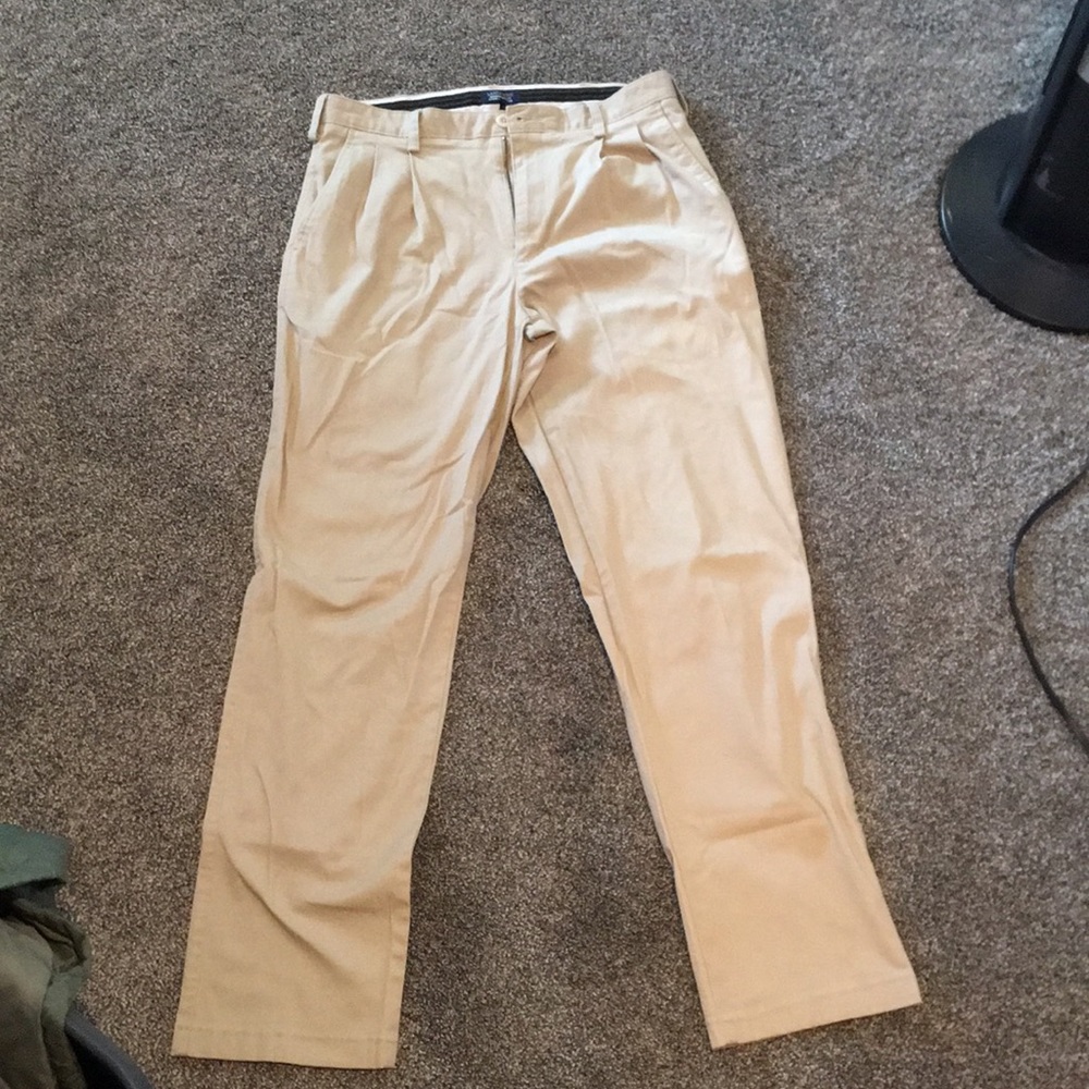 Men’s khakis lands end